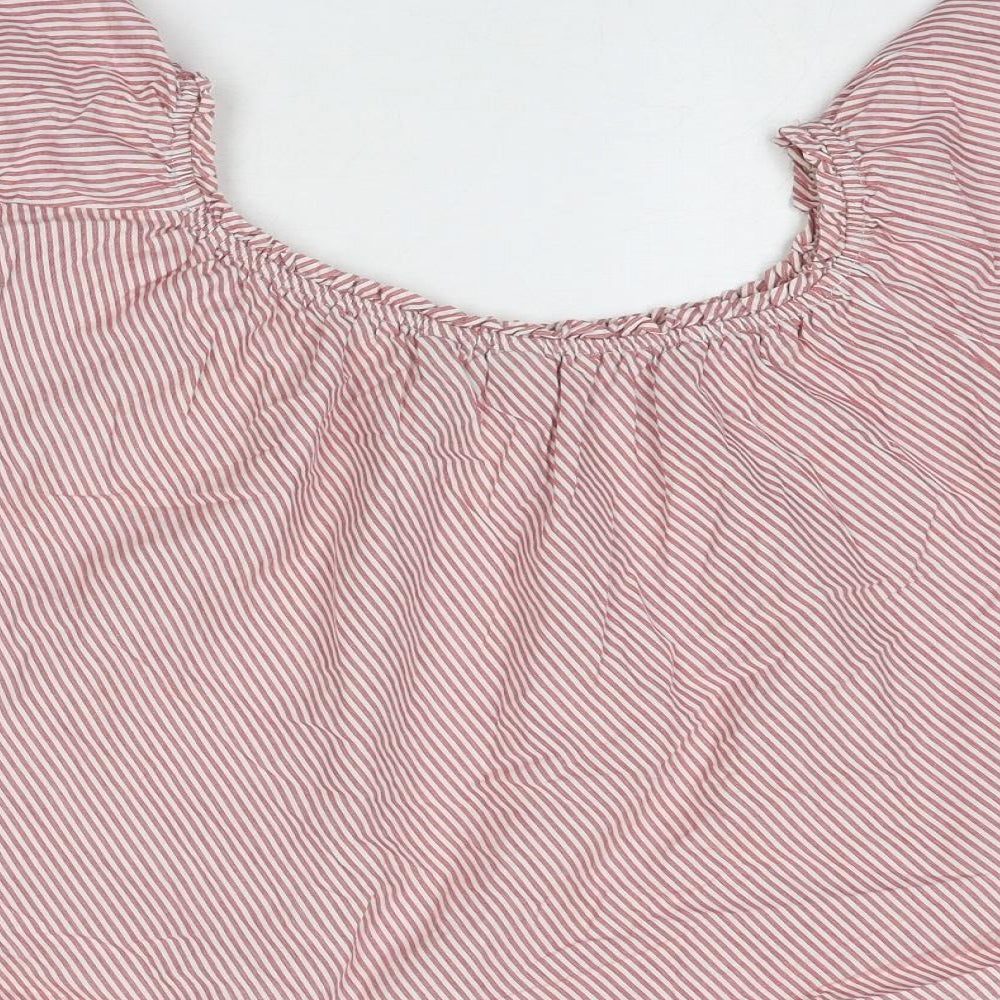 Womens UK Size 8 New Look Red Basic Tank