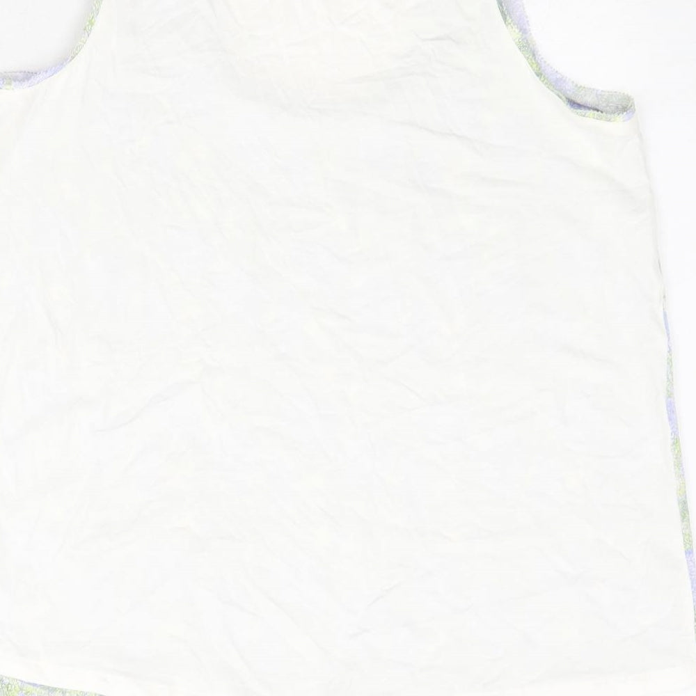 Womens UK Size 8 Marks and Spencer Multicoloured Basic Tank