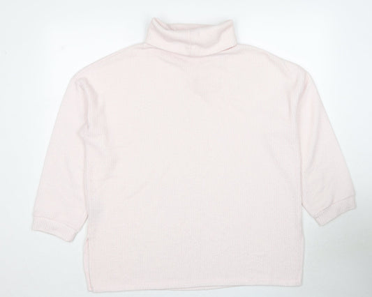 Womens UK Size L New Look Pink Pullover Jumper