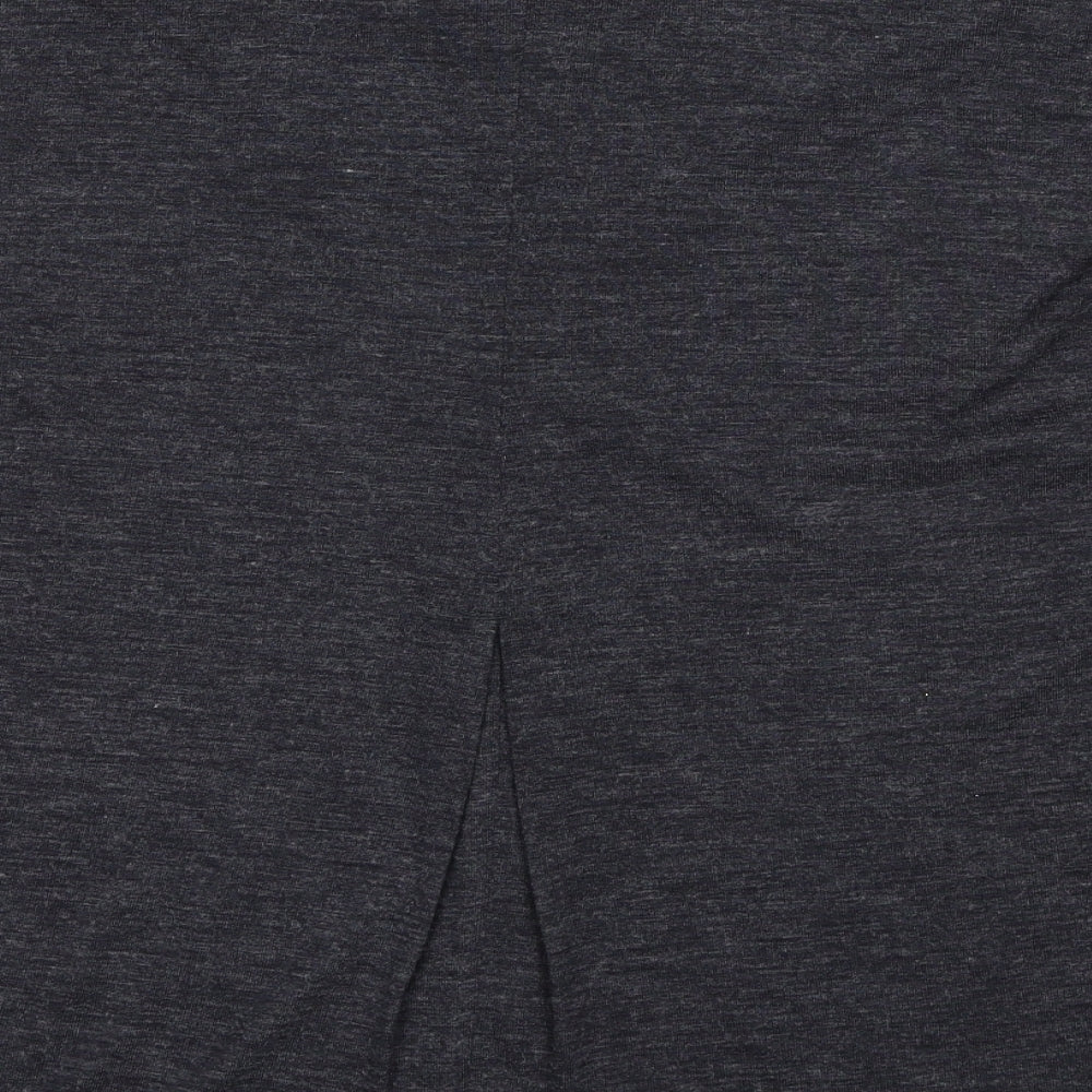 Womens UK Size 10 NEXT Grey Basic Blouse