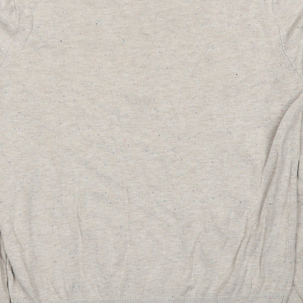 Womens UK Size S H&M Beige Pullover Jumper
