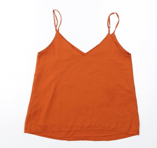 Womens UK Size 10 ASOS Orange Camisole Tank