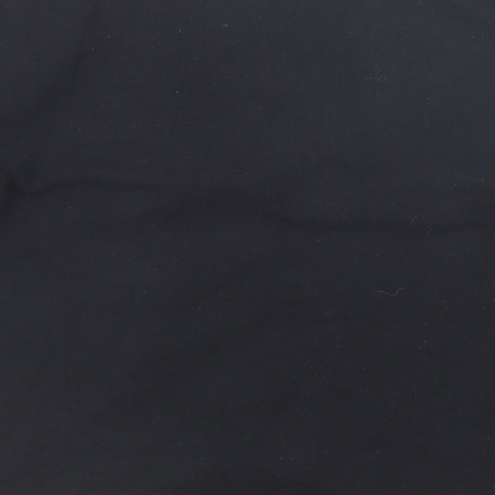 Womens UK Size S Zara Black Basic Blouse
