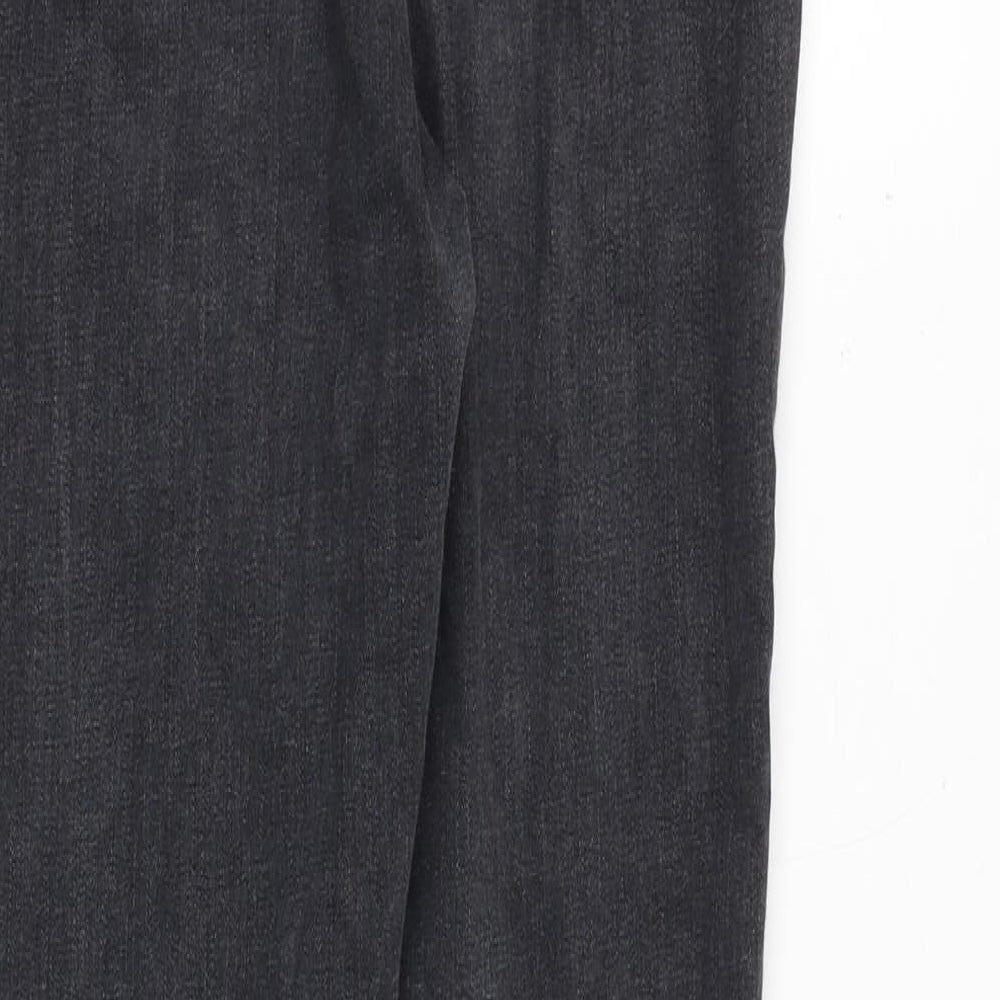 Womens UK Size 27 in H&M Regular Fit Skinny Grey Jeans