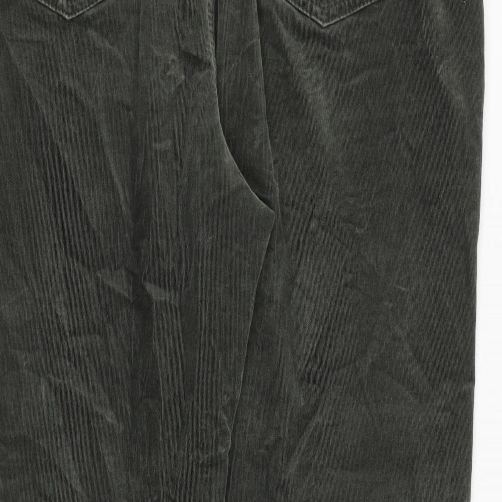 Womens UK Size 36 in Per Una Regular Fit Green Trousers