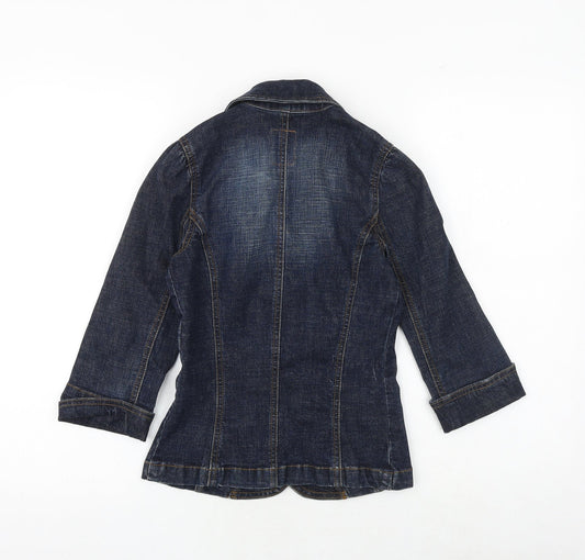 Womens UK Size 6 Marks and Spencer Blue Jacket