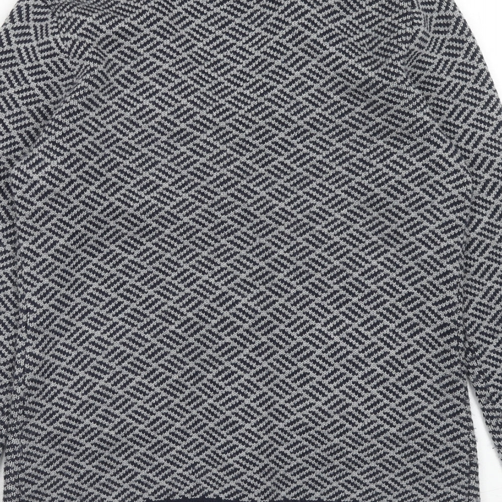 Womens UK Size S Ellen Tracy Blue Cardigan Jumper