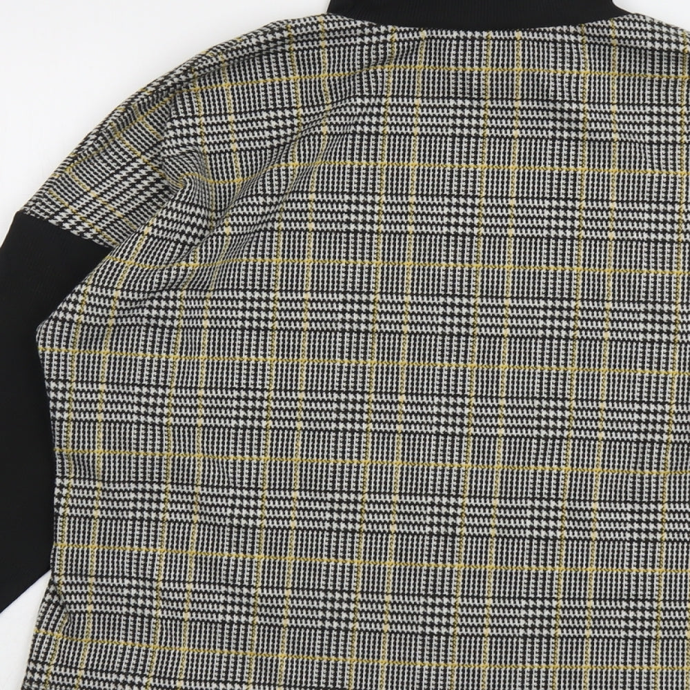 Womens UK Size 12 River Island Black Basic Blouse