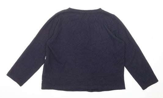 Womens UK Size 14 Marks and Spencer Blue Pullover Jumper