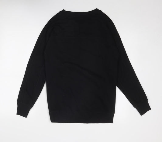 Womens UK Size XS NEXT Black Pullover Sweatshirt
