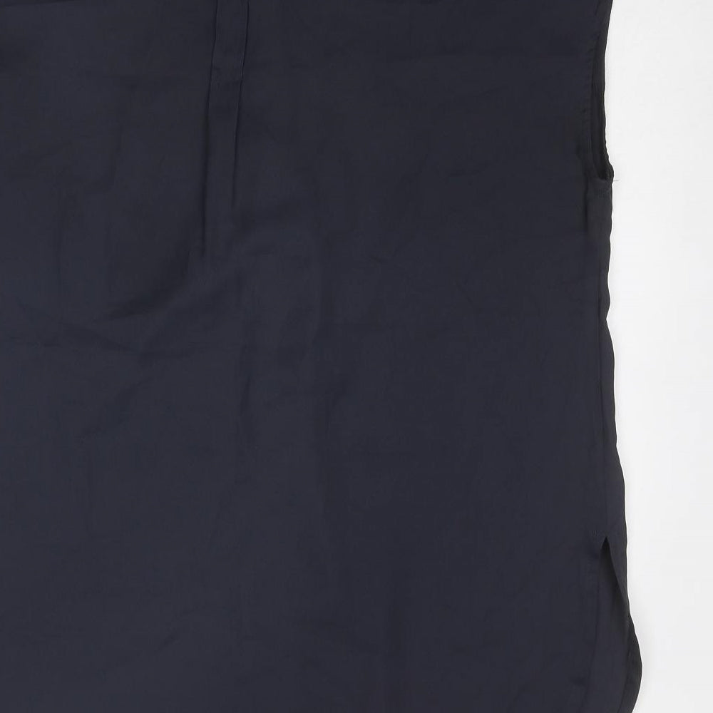 Womens UK Size 12 JD Williams Grey Basic Button-Up