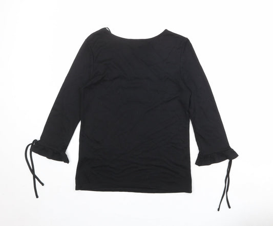 Womens UK Size M ORSAY Black Basic Blouse