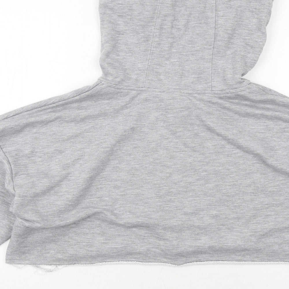 IVY PARK Womens Grey Polyester Pullover Hoodie Size S Pullover