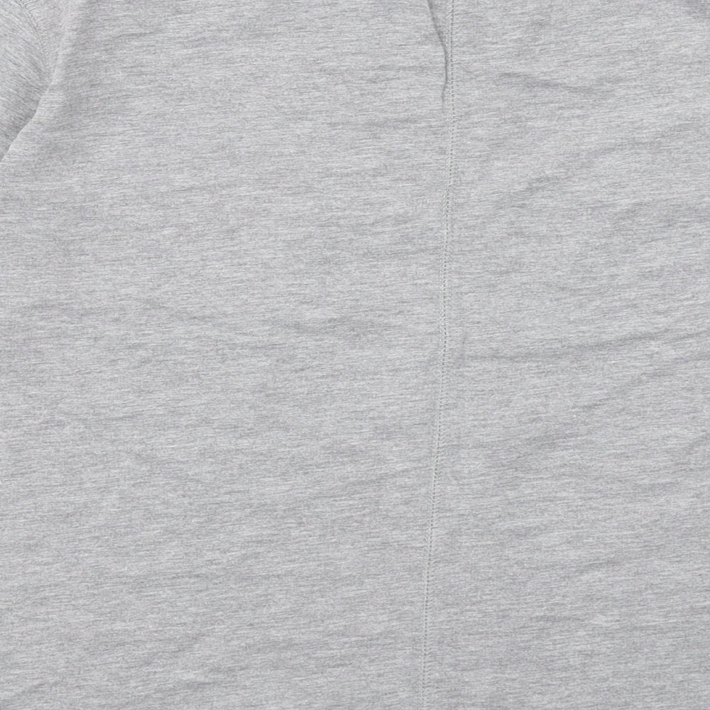 Womens UK Size S H&M Grey Basic T-Shirt