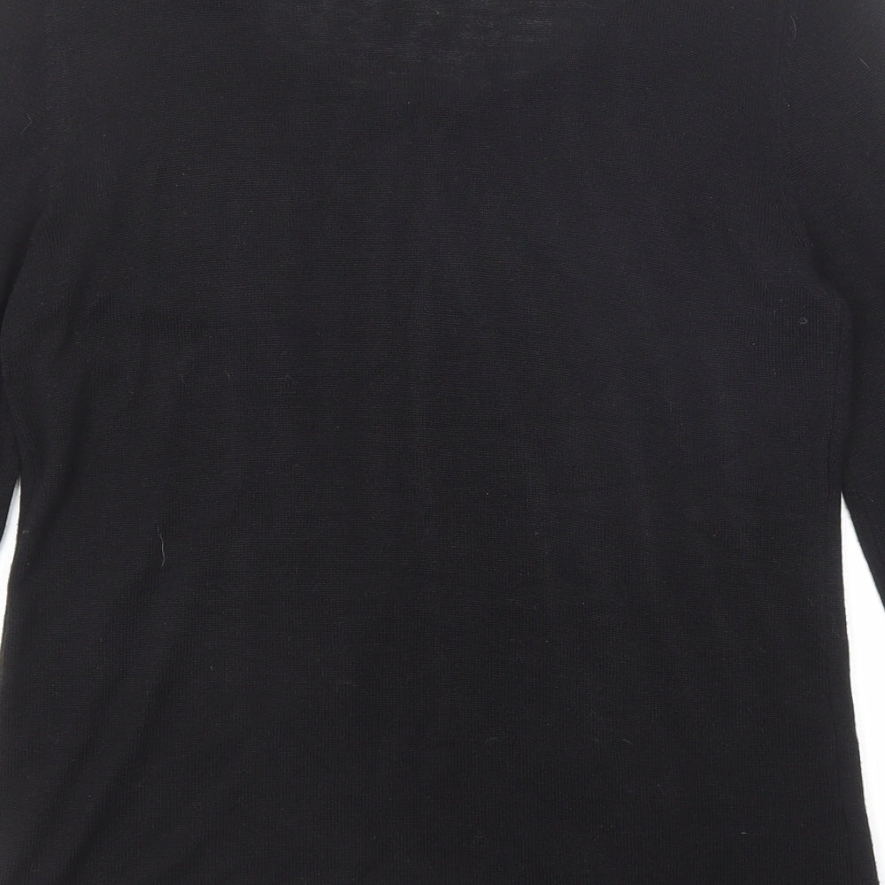 Womens UK Size S CASAMIA Black Pullover Jumper