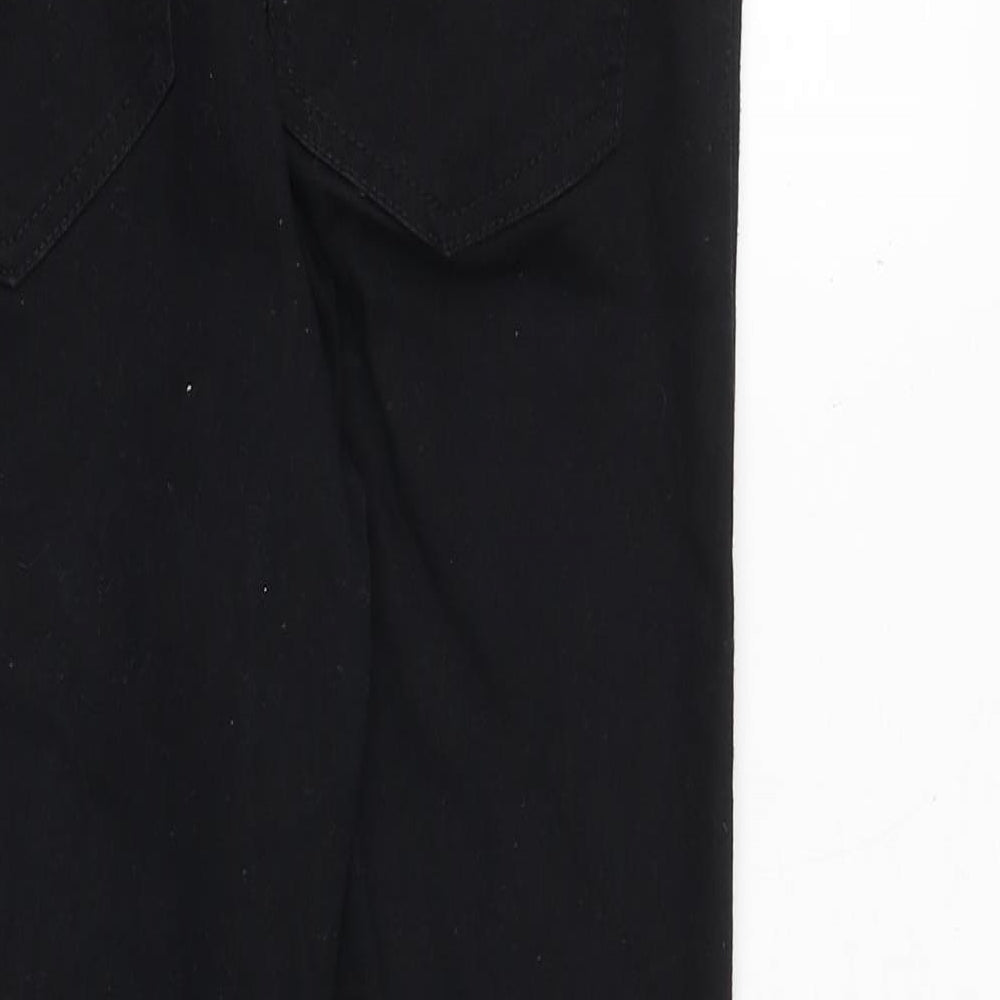New Look Womens Black Cotton Jegging Jeans Size 10 Slim