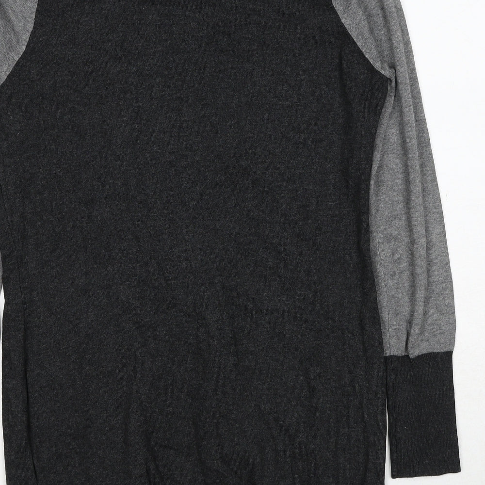 Womens UK Size L M&Co Grey Pullover Jumper