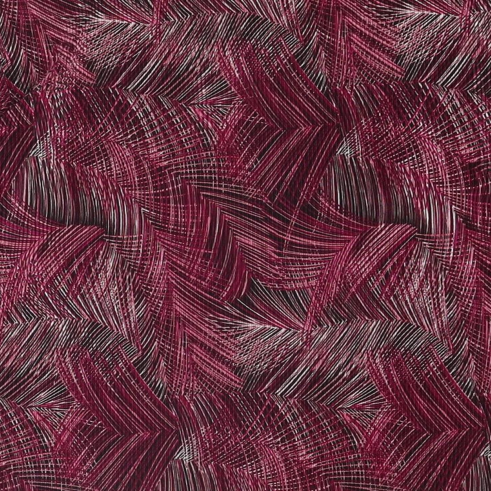 CC Womens Red Geometric Polyester Basic Blouse Size L Boat Neck