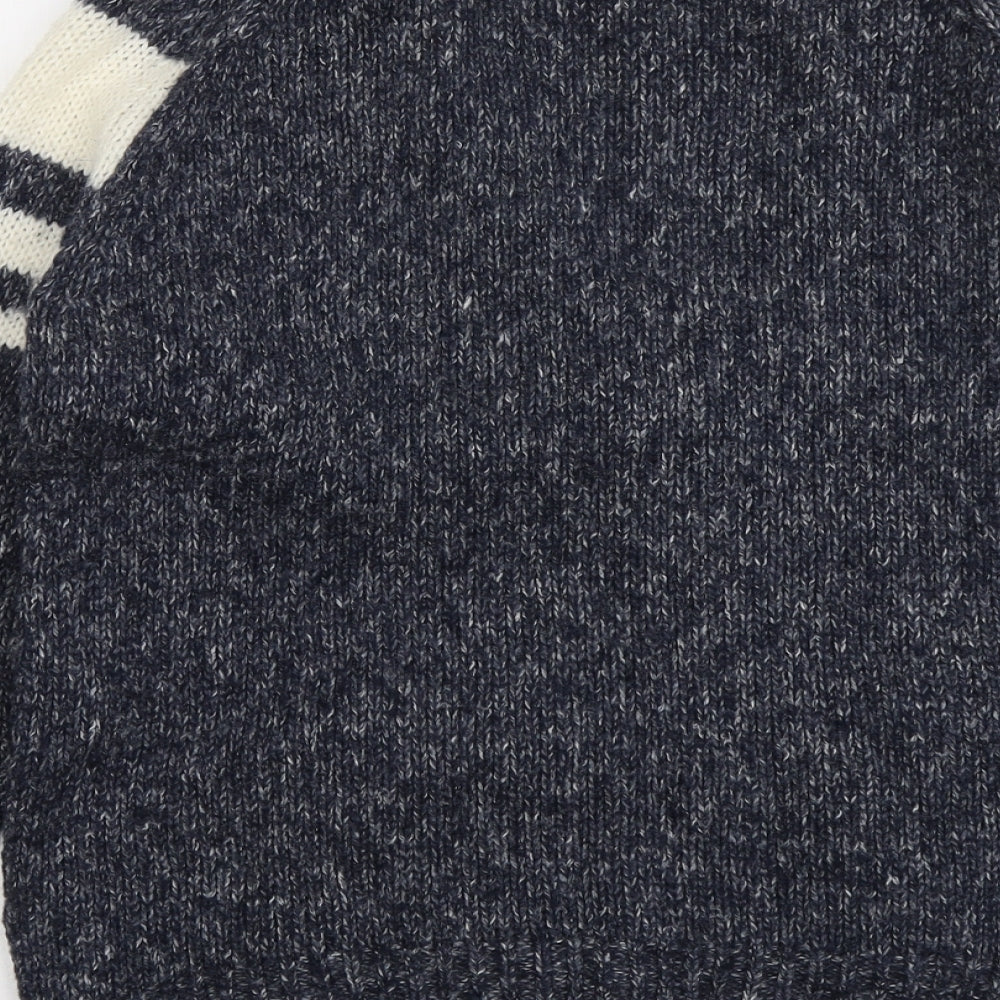 Womens UK Size M FOREVER 21 Blue Cardigan Jumper