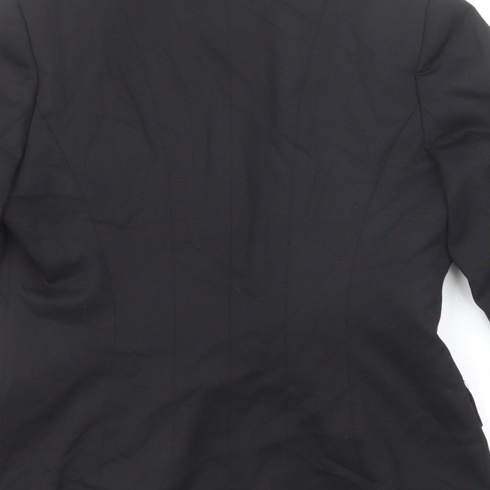 Womens UK Size 8 Evolution Regular Black Suit Jacket