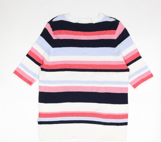 Womens UK Size 20 Marks and Spencer Multicoloured Pullover Jumper
