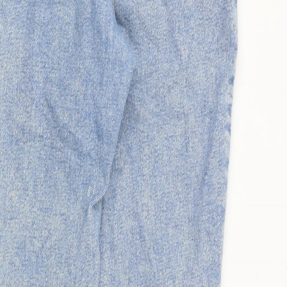 Womens UK Size 30 in H&M Regular Fit Skinny Blue Jeans