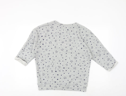 Womens UK Size 10 John Lewis Grey Pullover Sweatshirt