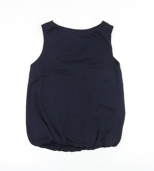Womens UK Size 8 Dorothy Perkins Blue Basic Tank