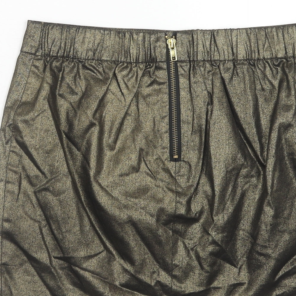 Womens UK Size S Bershka A-Line Skirt