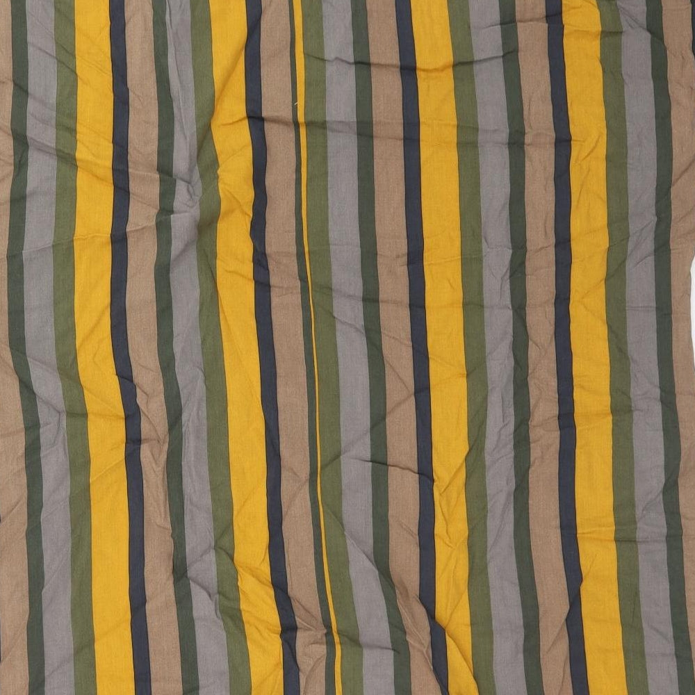 Emery Rose Womens Multicoloured Striped Viscose T-Shirt Dress Size 2XL Boat Neck Pullover