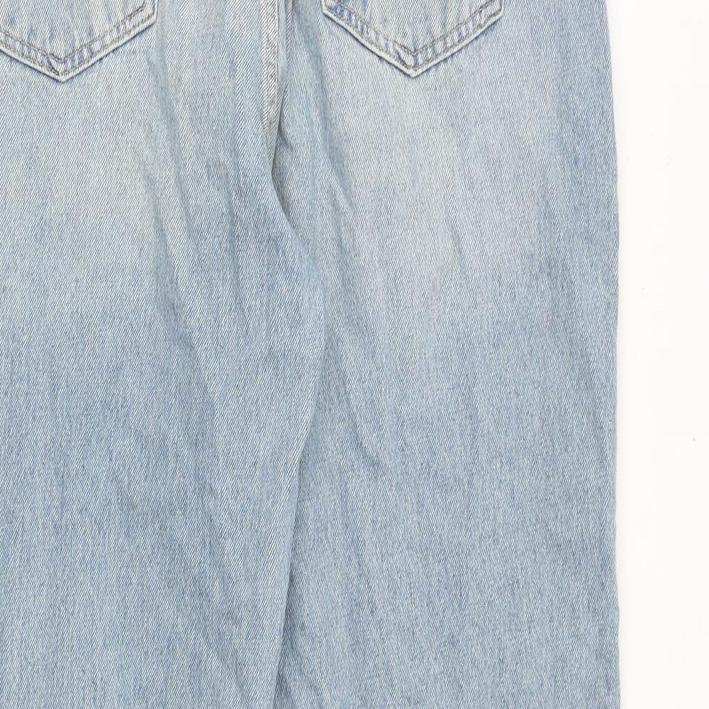Womens UK Size 34 in ASOS Regular Fit Mom Blue Jeans