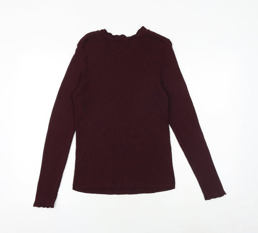 Womens UK Size 12 Dorothy Perkins Purple Pullover Jumper