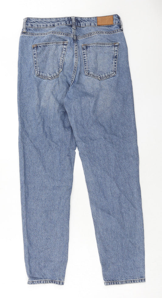 BDG Womens Blue Cotton Straight Jeans Size 28 in L32 in Regular Zip