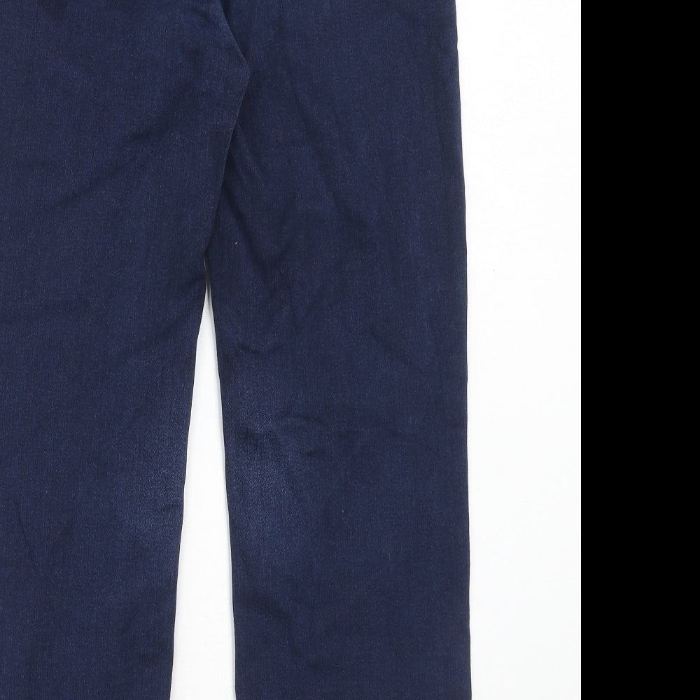 Womens UK Size 32 in Marks and Spencer Regular Fit Straight Blue Jeans