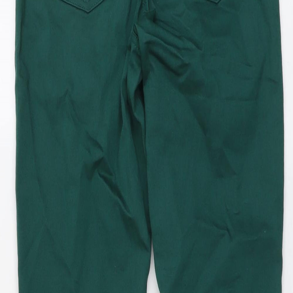 Womens UK Size 8 Marks and Spencer Regular Fit Jegging Green Jeans