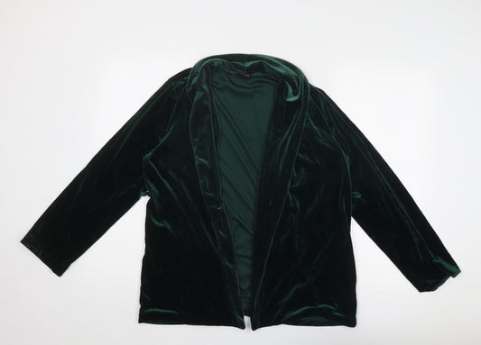 Womens UK Size XS Monki Green Jacket