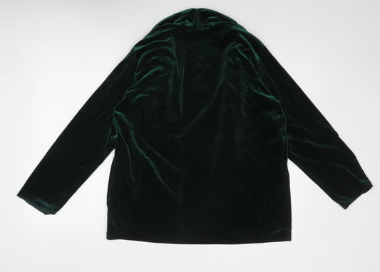 Womens UK Size XS Monki Green Jacket