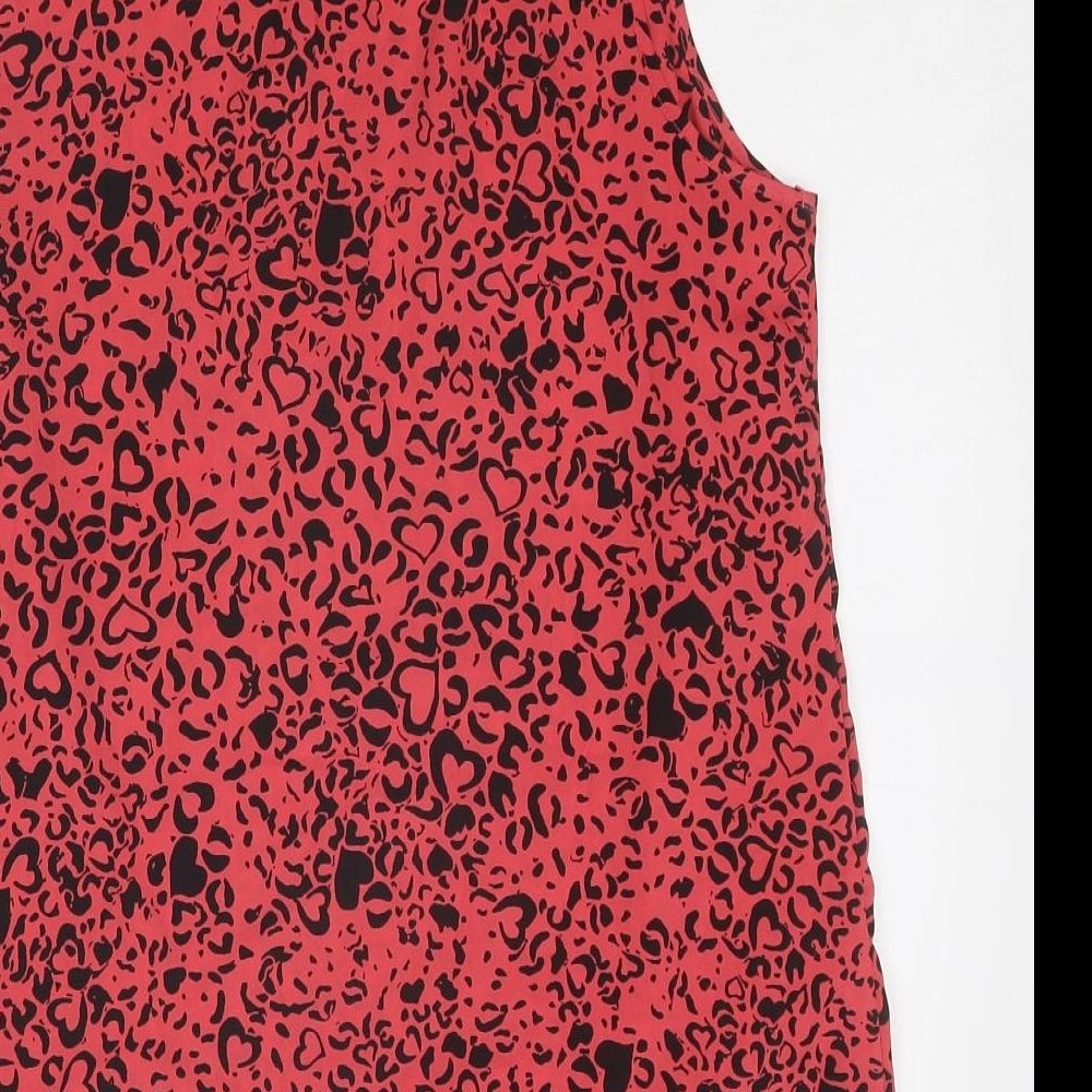 Womens UK Size 12 South Pink Basic Tank