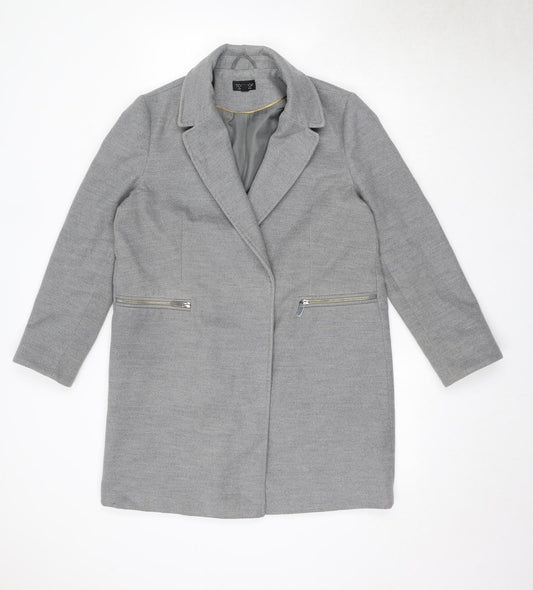 Womens UK Size 12 Topshop Grey Jacket