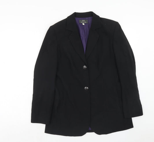 Womens UK Size 12 Marks and Spencer Regular Black Suit Jacket