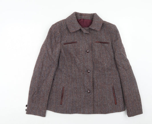 Womens UK Size 14 St Michael Purple Jacket
