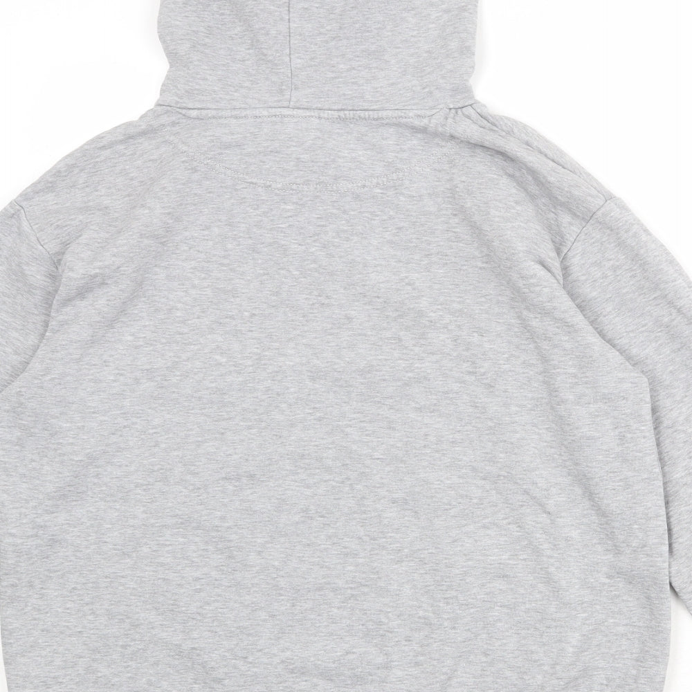 Womens UK Size S H&M Grey Pullover Hoodie