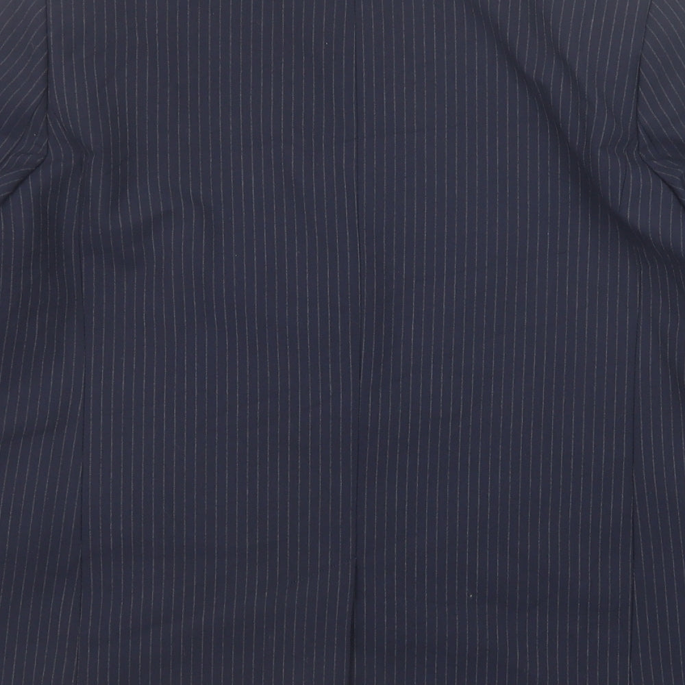 Womens UK Size 12 Marks and Spencer Regular Blue Suit Jacket