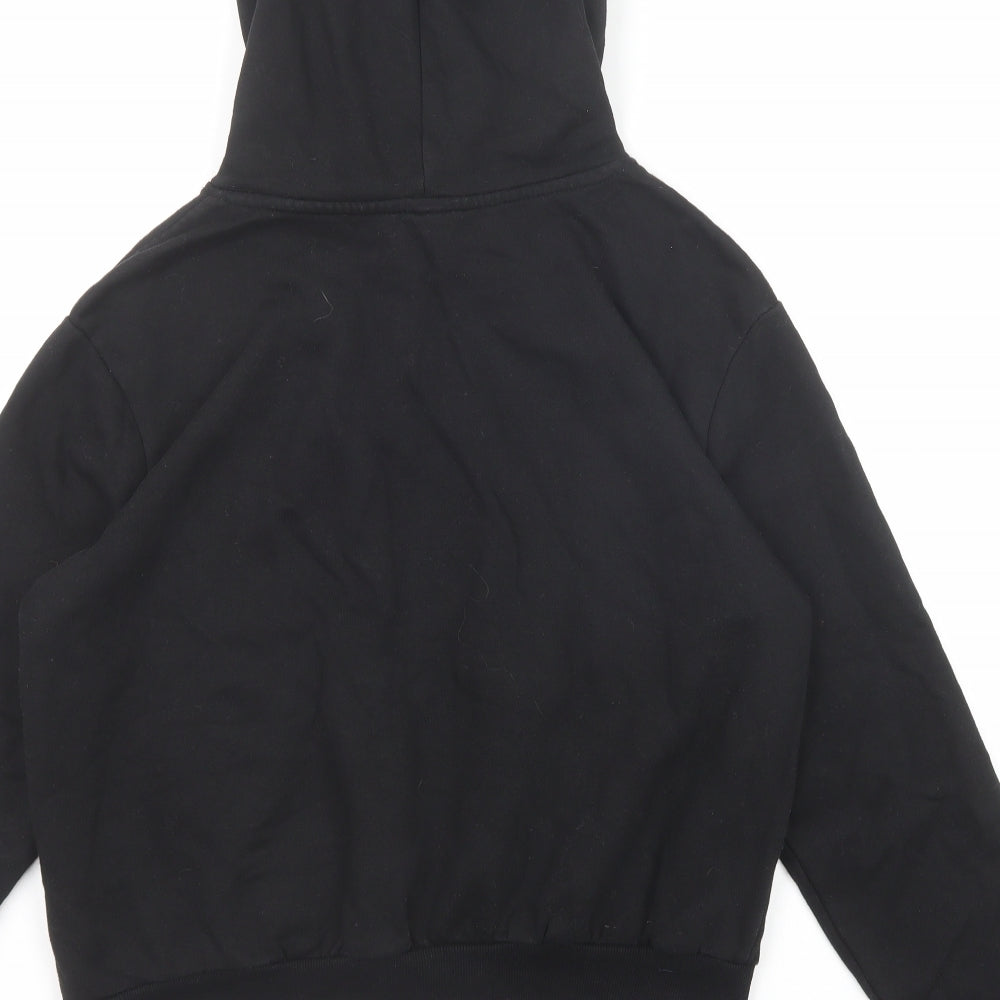 Divided by H&M Womens Black Cotton Pullover Hoodie Size S Pullover