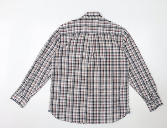 Mens UK Size M Maine Multicoloured Button-Up Long Sleeve Casual Shirt