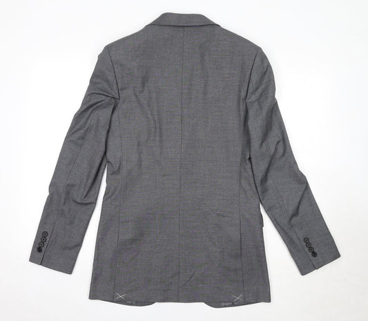 Mens UK Size 36 Marks and Spencer Regular Grey Suit Jacket