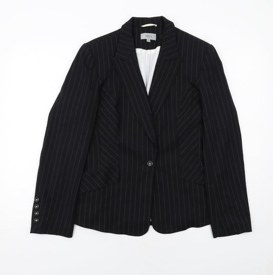 Womens UK Size 14 Marks and Spencer Regular Black Suit Jacket