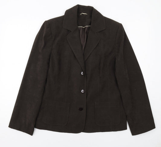 Womens UK Size 16 Berkertex Green Jacket