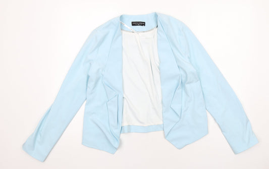 Womens UK Size 10 Dorothy Perkins Blue Kimono Coat