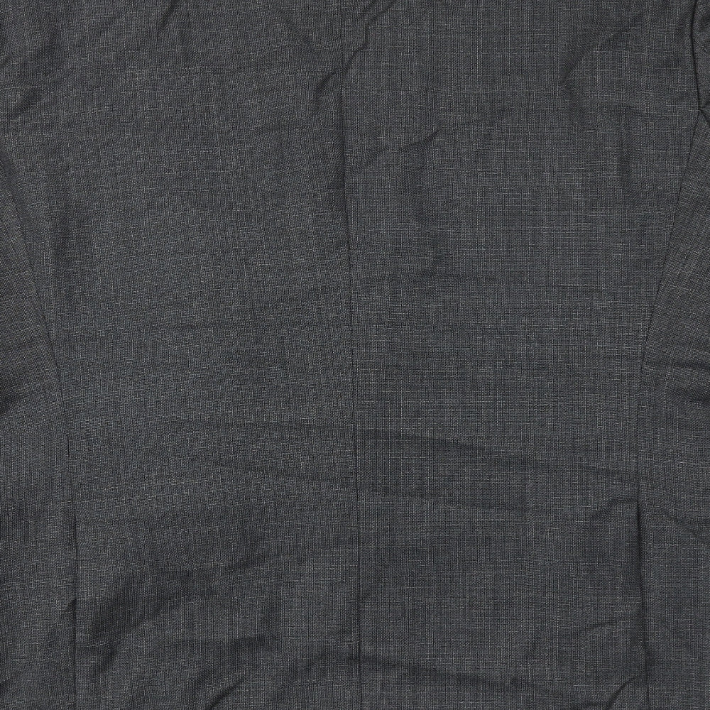 Mens UK Size 44 Boss Regular Grey Suit Jacket
